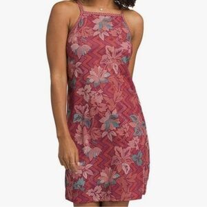 Prana Ardor Deep Red Sporty Sundress